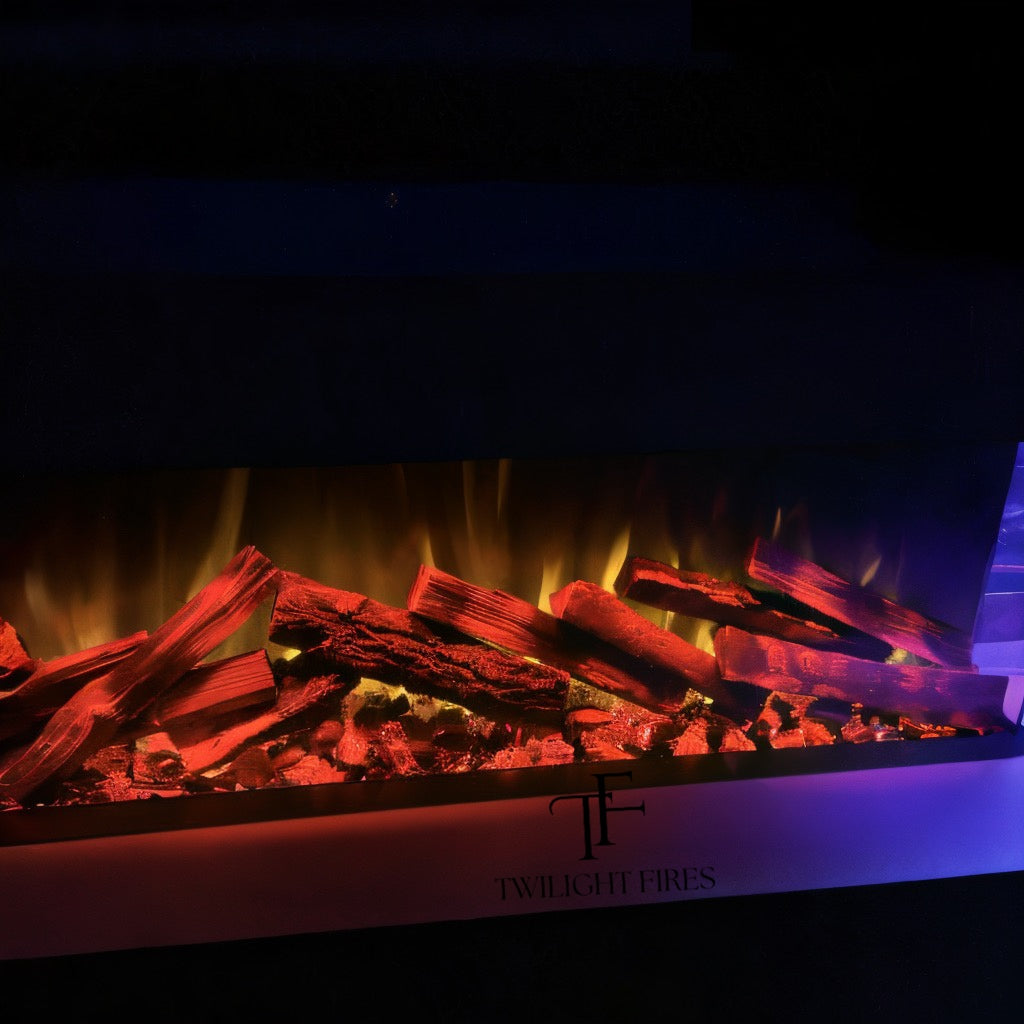 wall mounted best electric fireplace log set