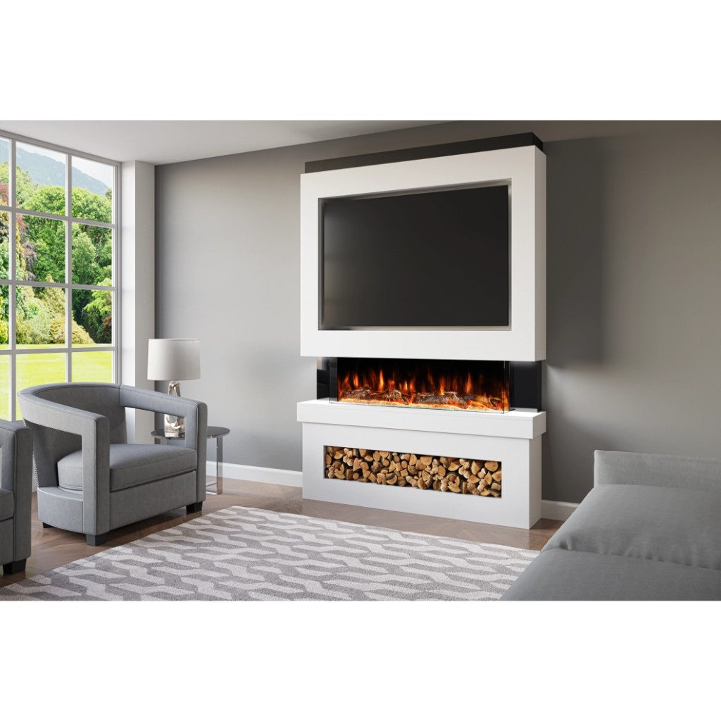 58 tv stand with fireplace deals