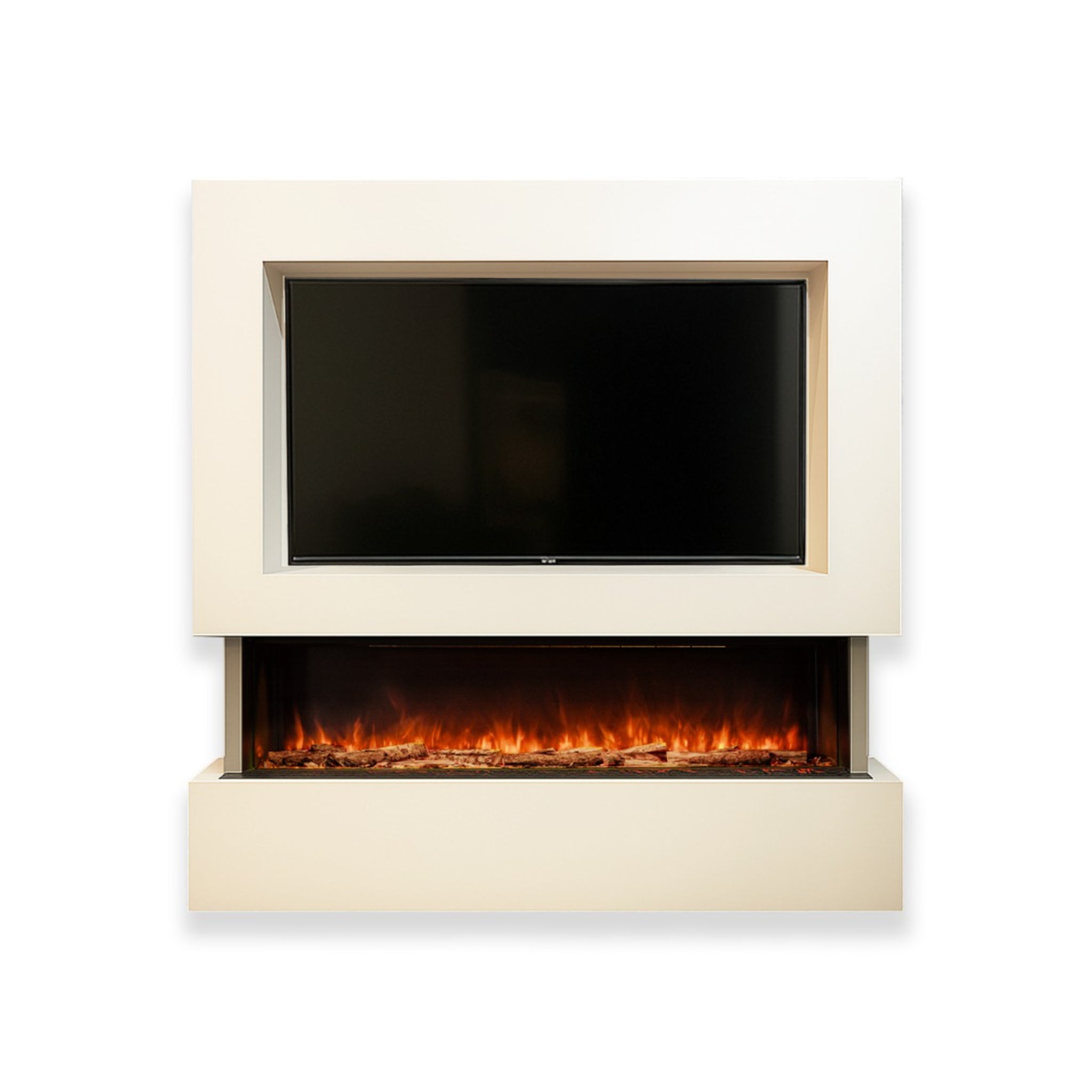 Denver Media Wall Fireplace Package-Twilight Fires