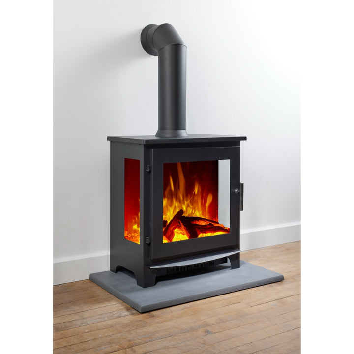 Flametek Trio 3-Sided Electric stove-Twilight Fires