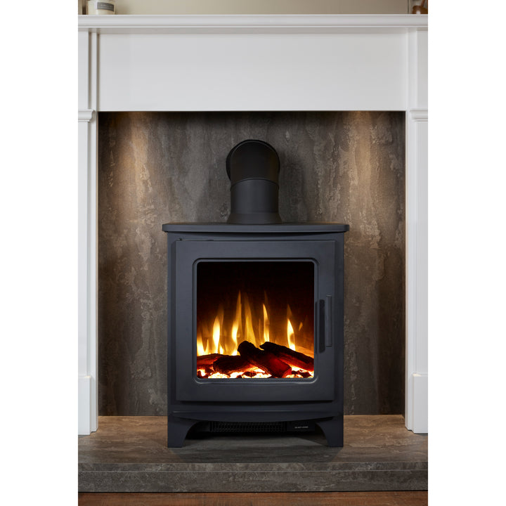 Milan Electric Stove – Realistic Log Effect & LED Flames | OER Electric Fire-Twilight Fires