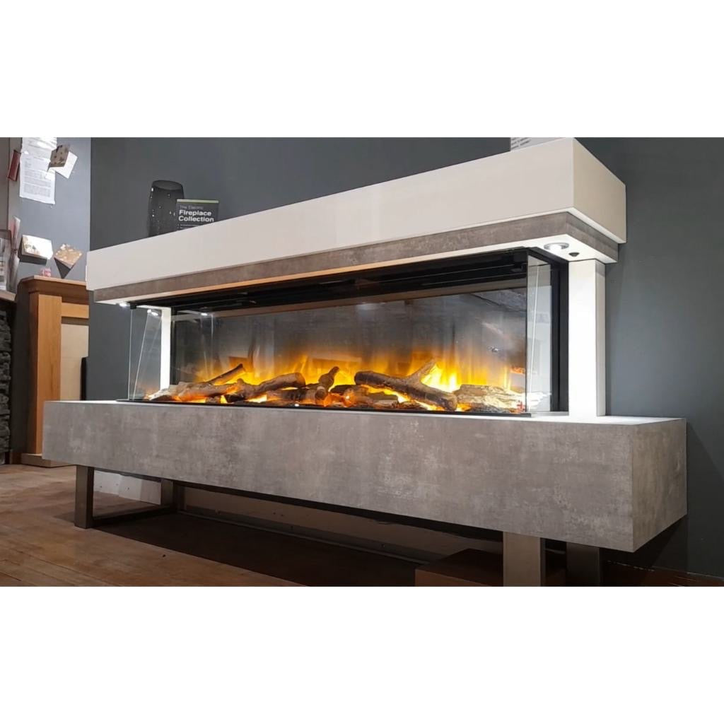 OER Olympia Electric Fireplace suite