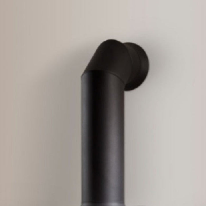 Solution Fires Decorative Flue Kit in black finish, compatible with Elegance, Blackthorn, Mulberry and SLE42s electric stoves
