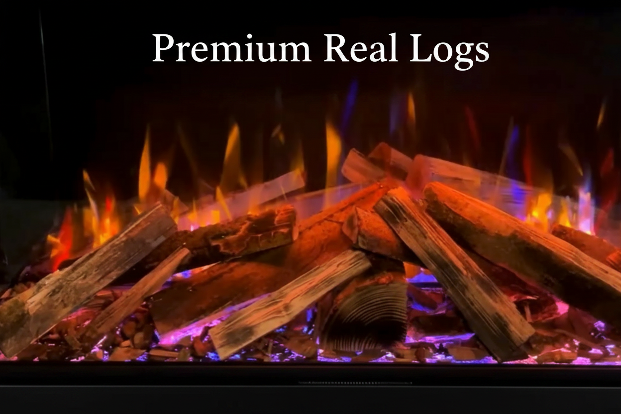 Solution Fires Real Wood Logset 
