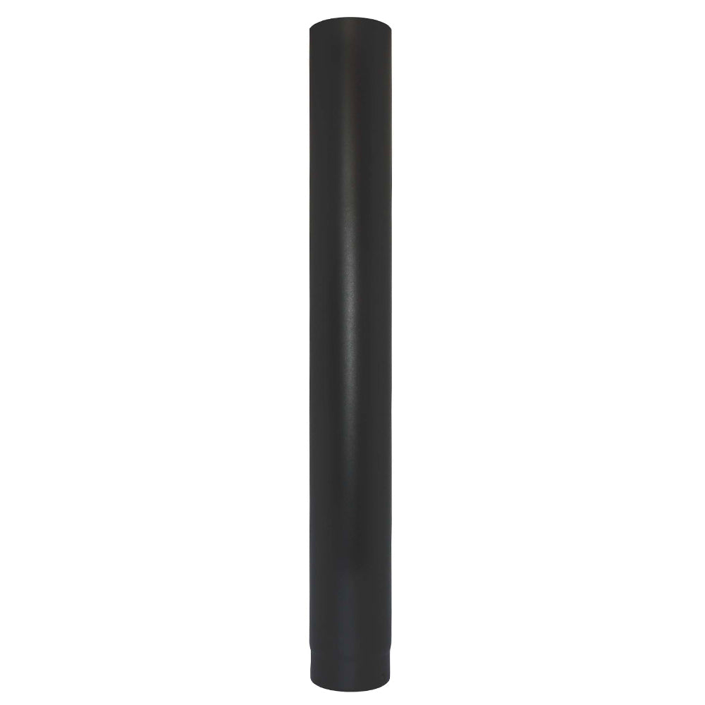 Vitreous Black Enamel Flue Pipe – 5” Diameter - For Solution Fires Stoves-Twilight Fires