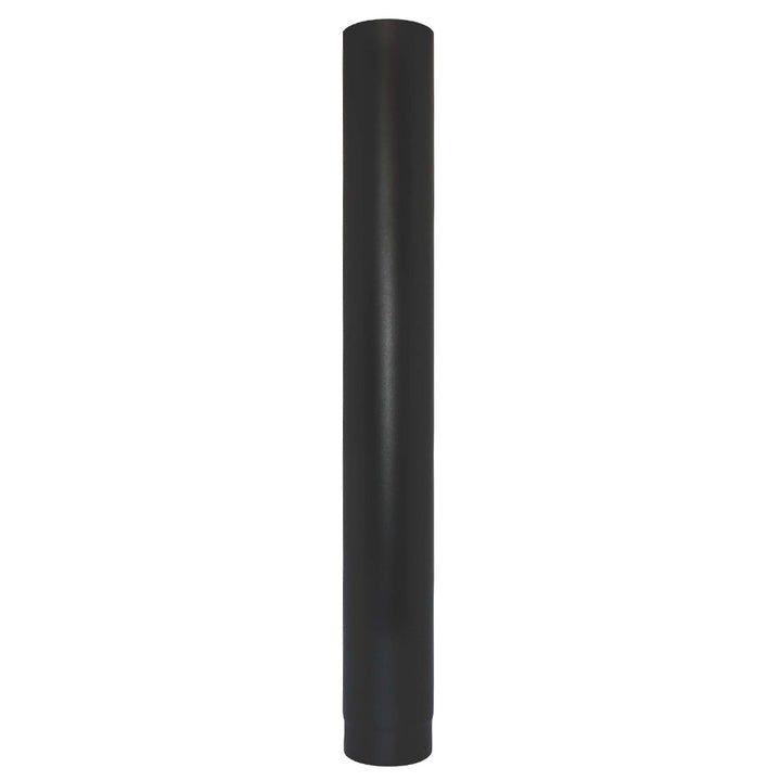 Vitreous Black Enamel Flue Pipe – 5” Diameter - For Solution Fires Stoves-Twilight Fires