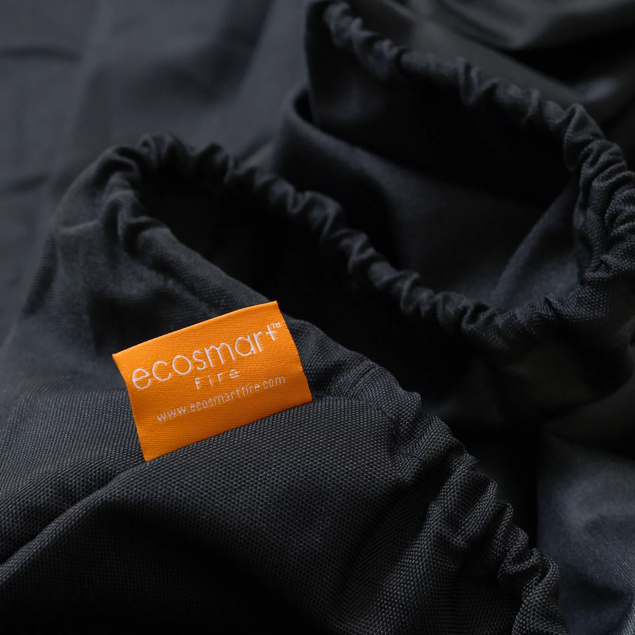 EcoSmart Fire all-season cover reinforced seam and tailored-fit detail