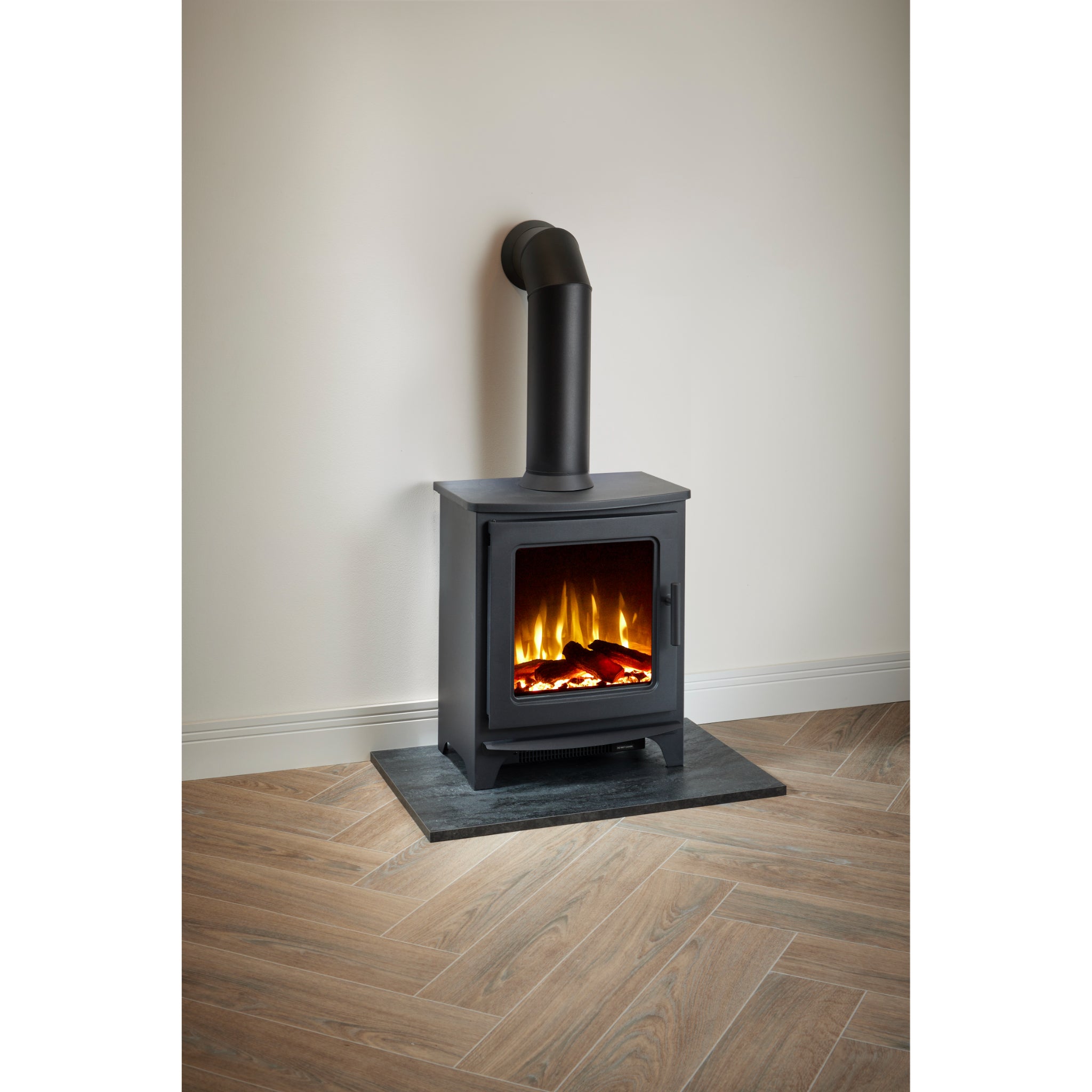 Milan Electric Stove – Realistic Log Effect & LED Flames | OER Electric Fire-Twilight Fires