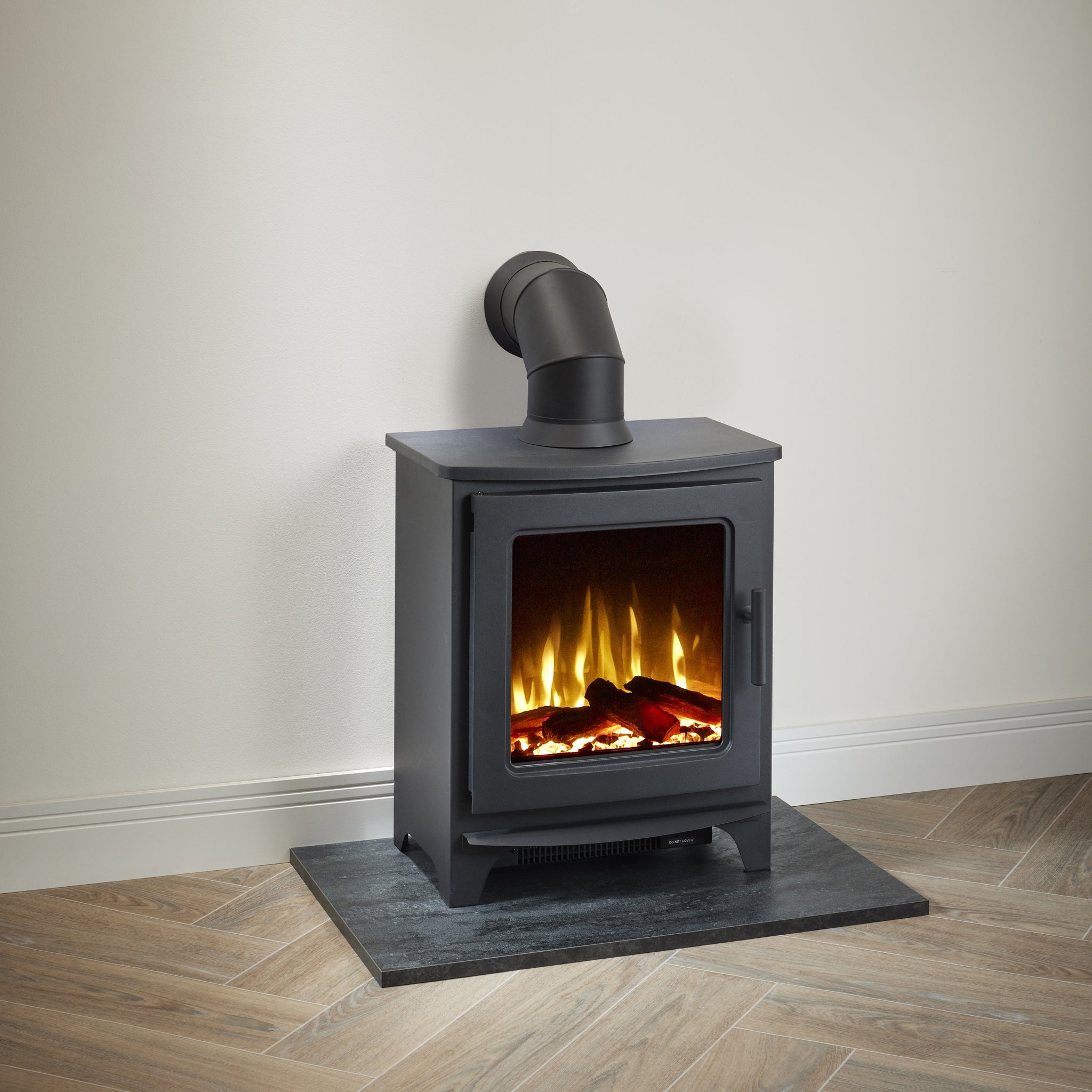 Milan Electric Stove – Realistic Log Effect & LED Flames | OER Electric Fire-Twilight Fires