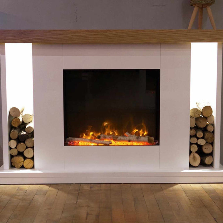 Flametek Williamsburg Electric Fireplace Suite