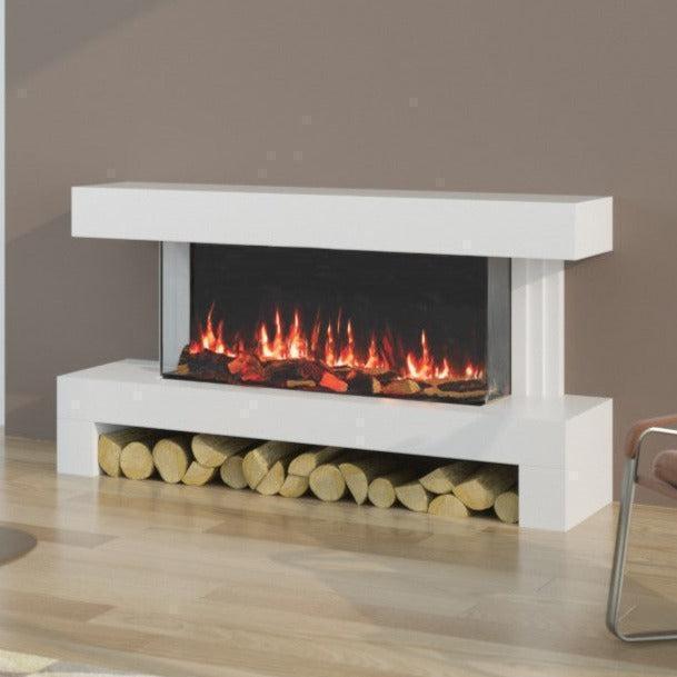 OER Alaska Electric Fireplace suite