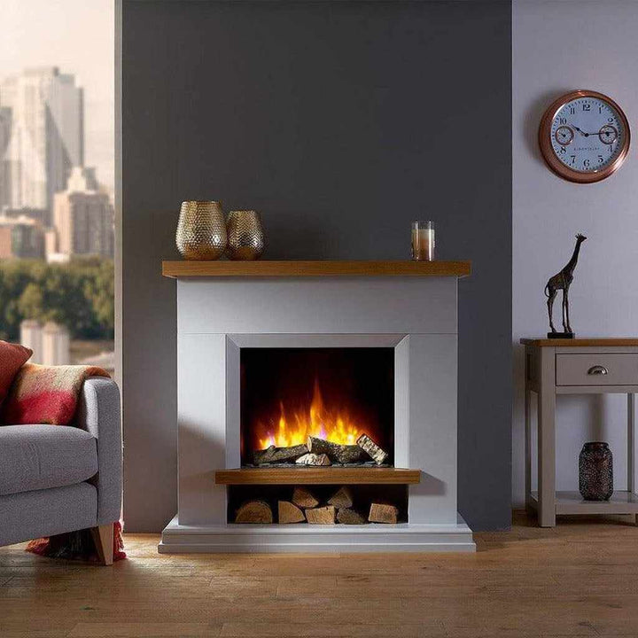OER Hudson Electric Fireplace Suite