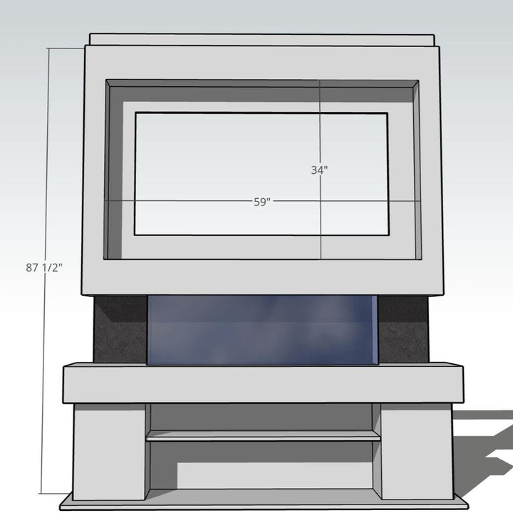 Redesign Charge for Custom Media Wall Package