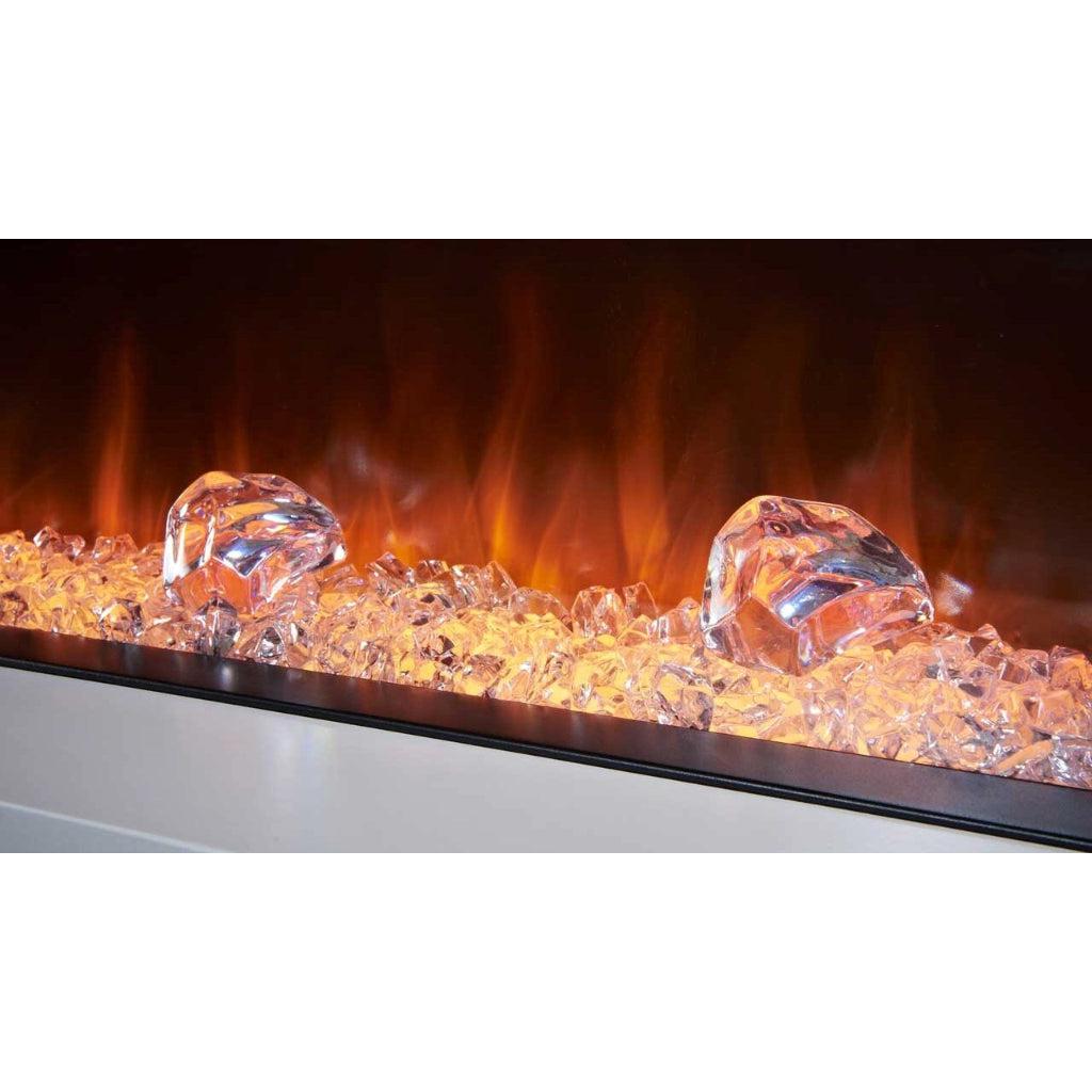 Studio 5 62 Inch Wall Mounted Fireplace Electric Floating Fireplace