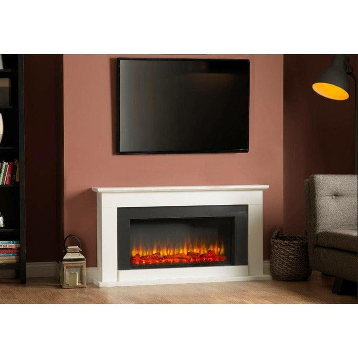 Suncrest Georgia Electric Fireplace Suite