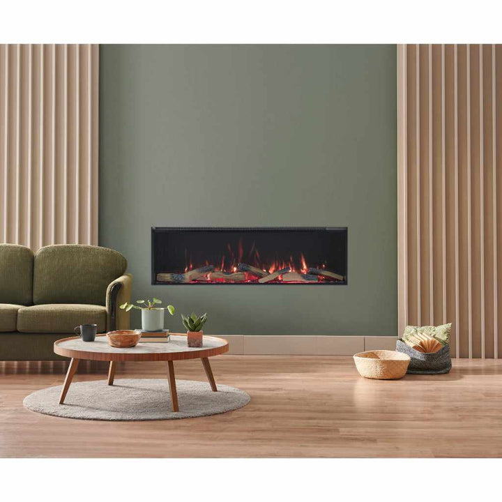 Vision Futura 1300 Built-In Media Wall Electric Fire