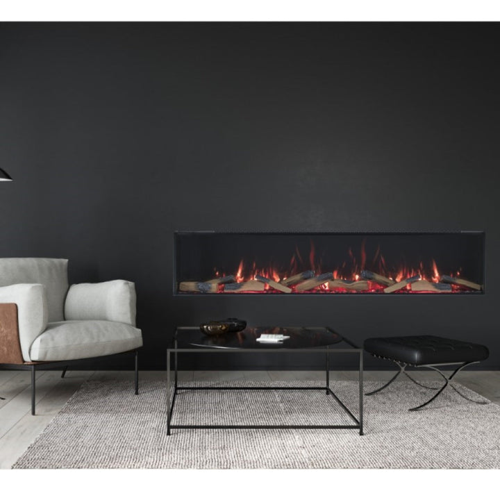 Vision Futura 1800 Built-In Media Wall Electric Fire